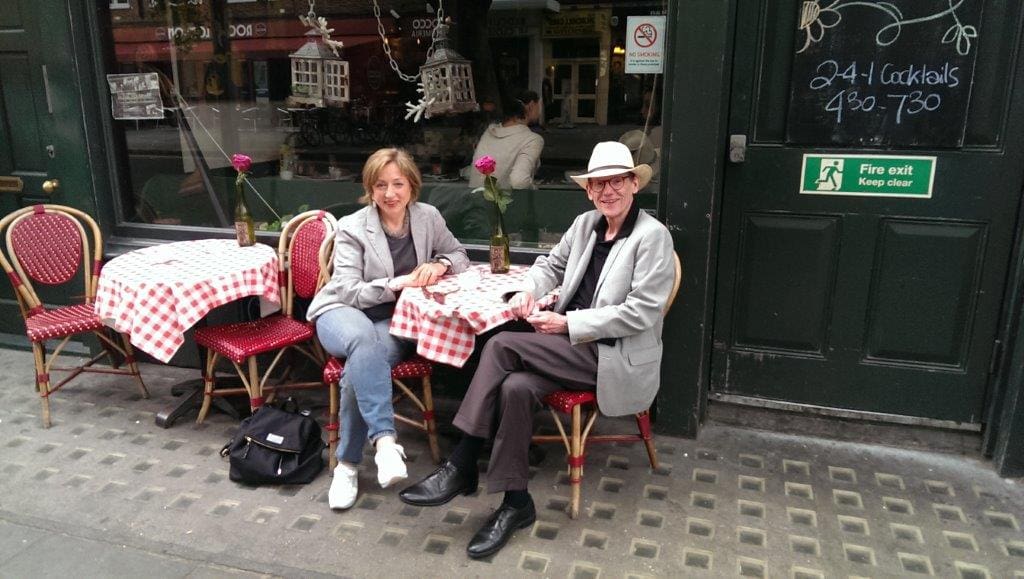 Anne-Marie Fyfe & J. Chester Johnson at Troubadour Cafe